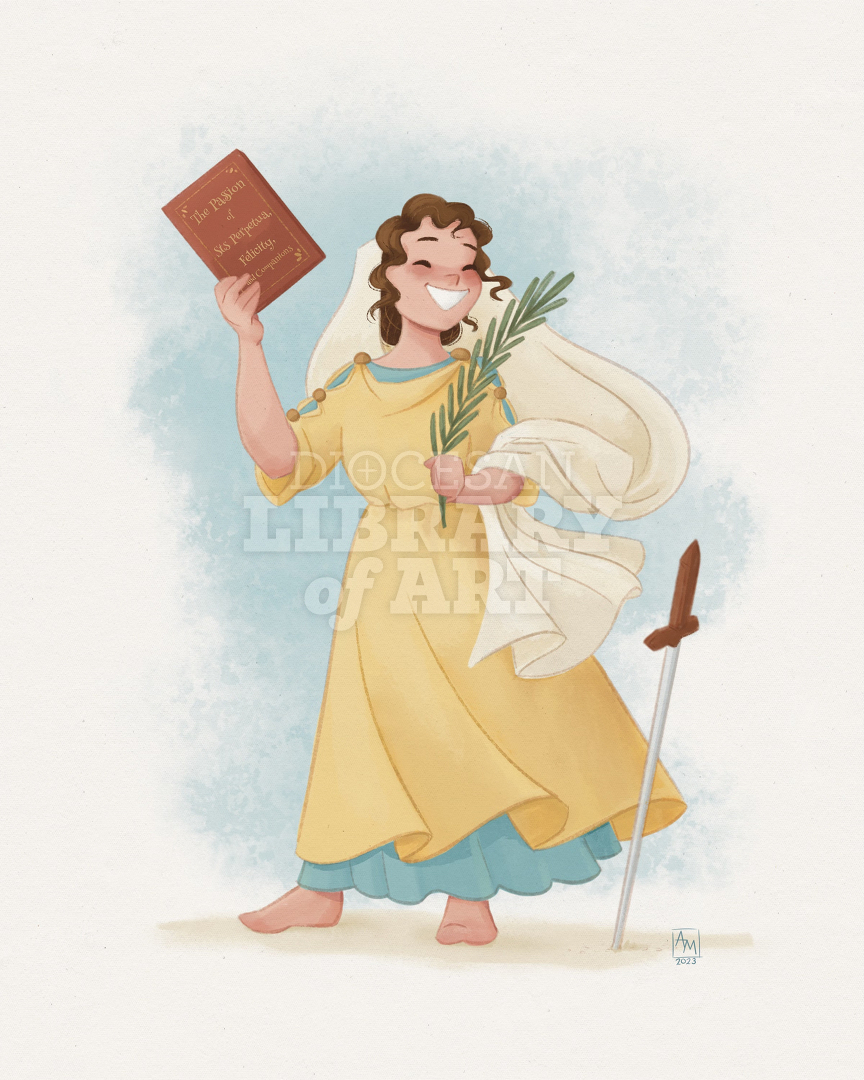 Diocesan Library of Art Saints Perpetua and Felicity