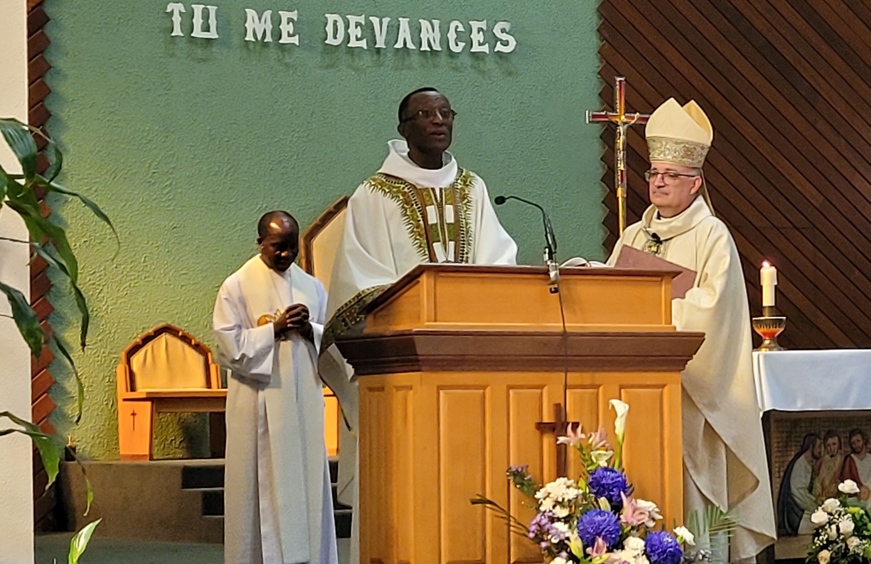 Installations Jean Élithère et Jean Jeanot curés Diocèse de Rouyn