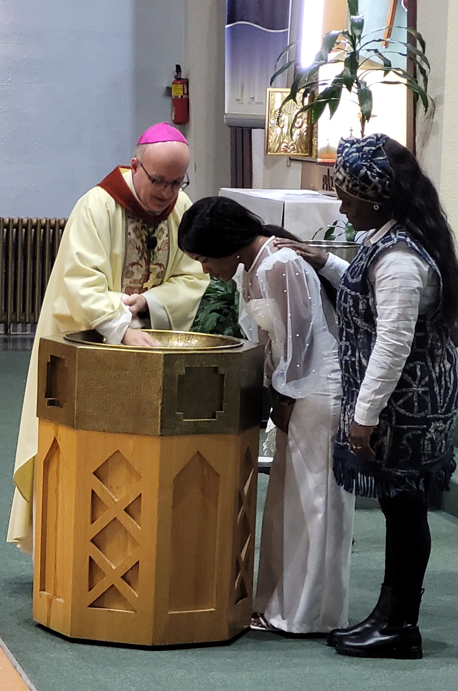 Veillée pascale à la cathédrale 30 mars 2024 Diocèse de RouynNoranda