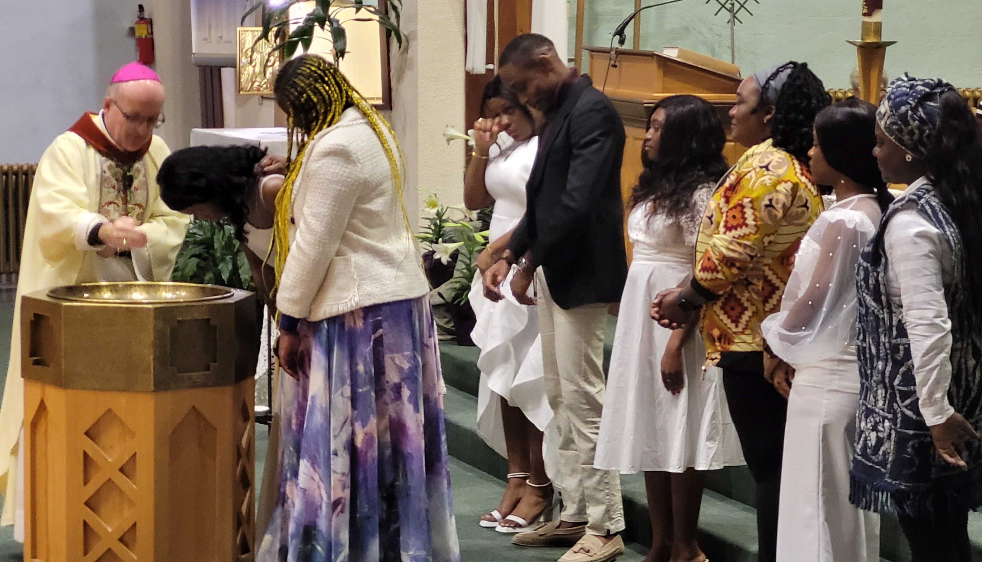 Veillée pascale à la cathédrale 30 mars 2024 Diocèse de RouynNoranda