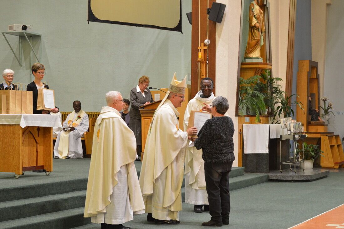 Messe chrismale 2023 cathédrale SaintJoseph Diocèse de RouynNoranda