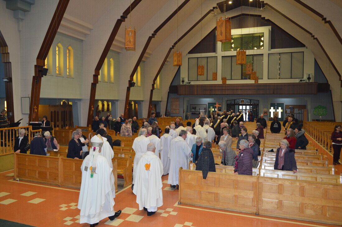 Messe chrismale 2023 cathédrale SaintJoseph Diocèse de RouynNoranda
