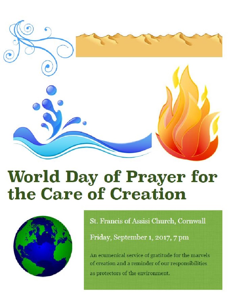 Day of Prayer for the Care of Creation Diocese of Charlottetown
