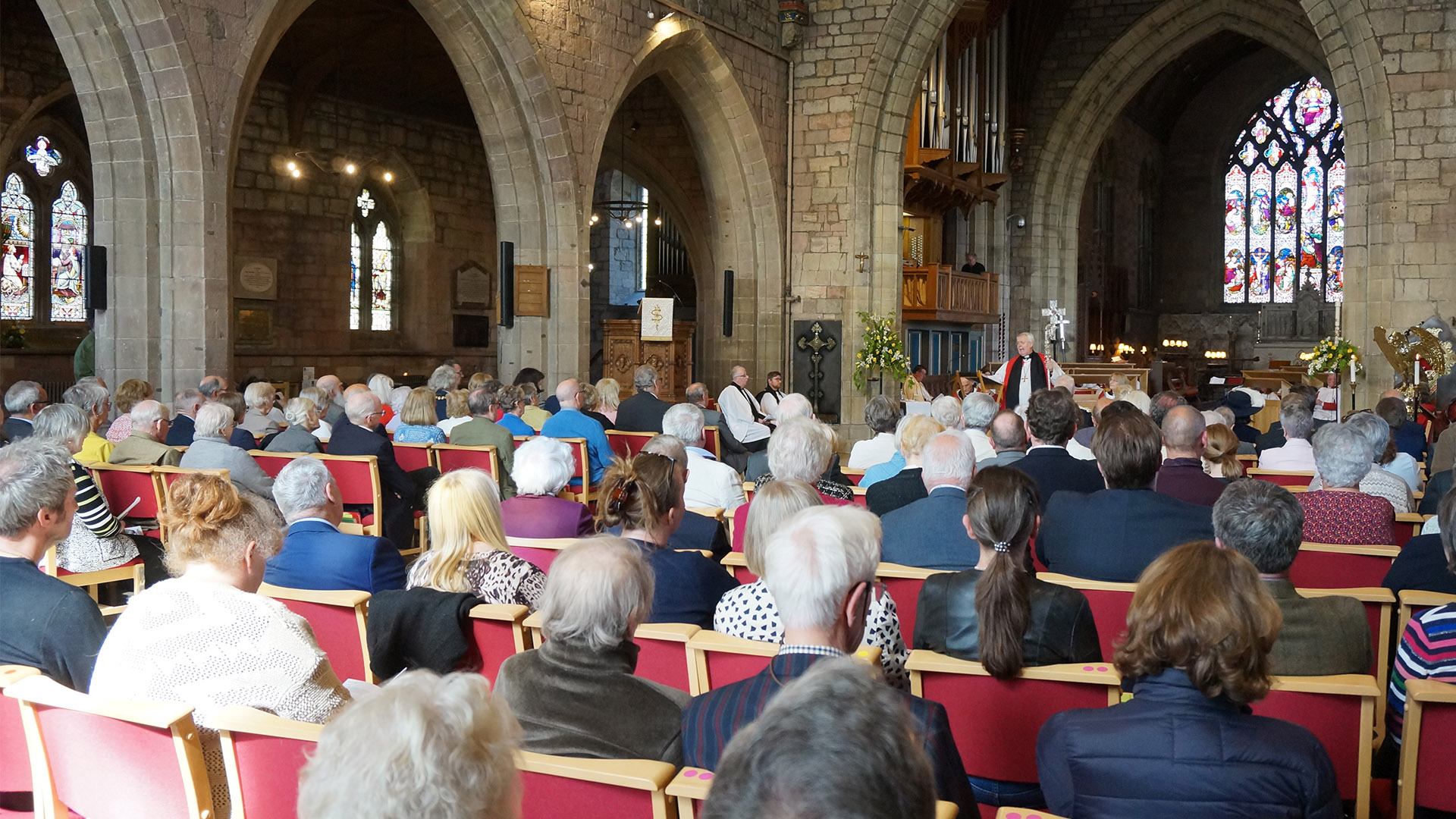 Coronation Evensong at St Asaph Cathedral Diocese St. Asaph