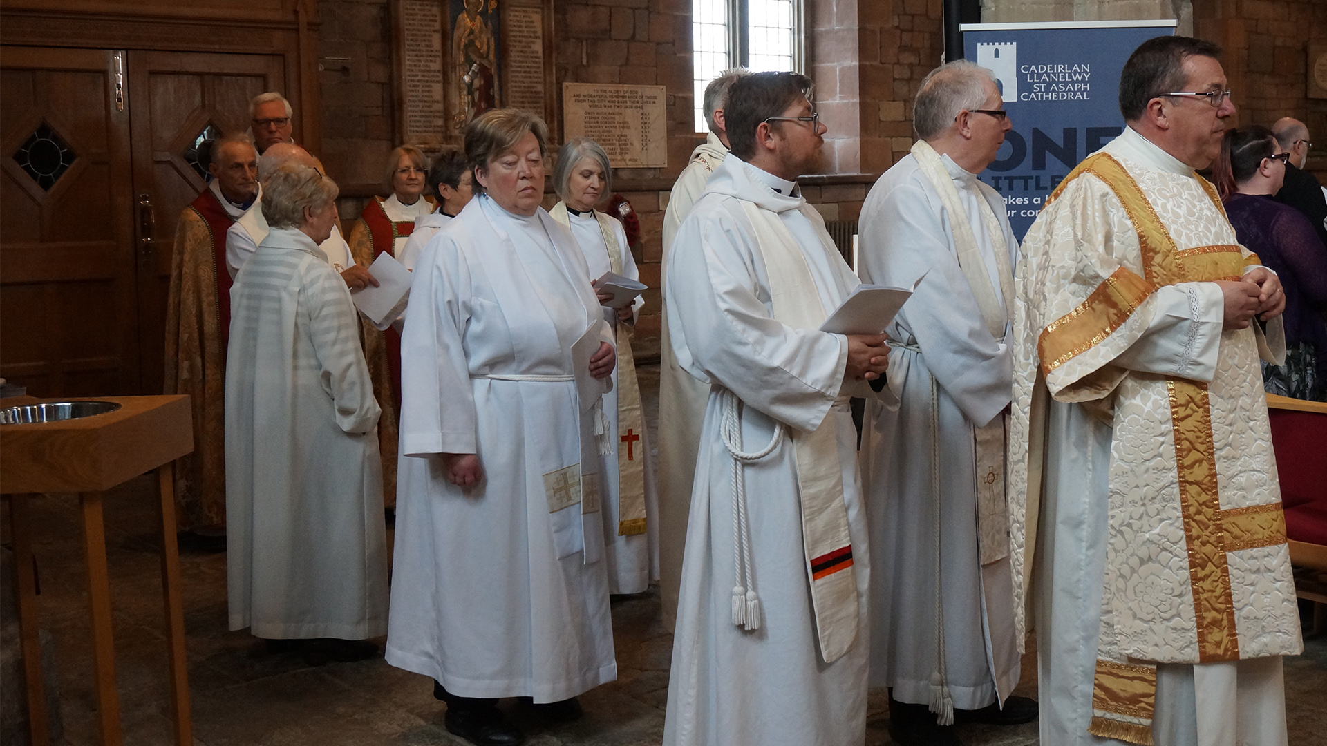 New Members Admitted to the Order of St Asaph Diocese St. Asaph