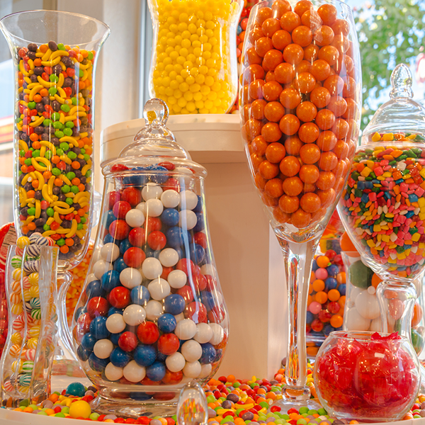 Candy Buffets or individual take home sweet packages for your guests