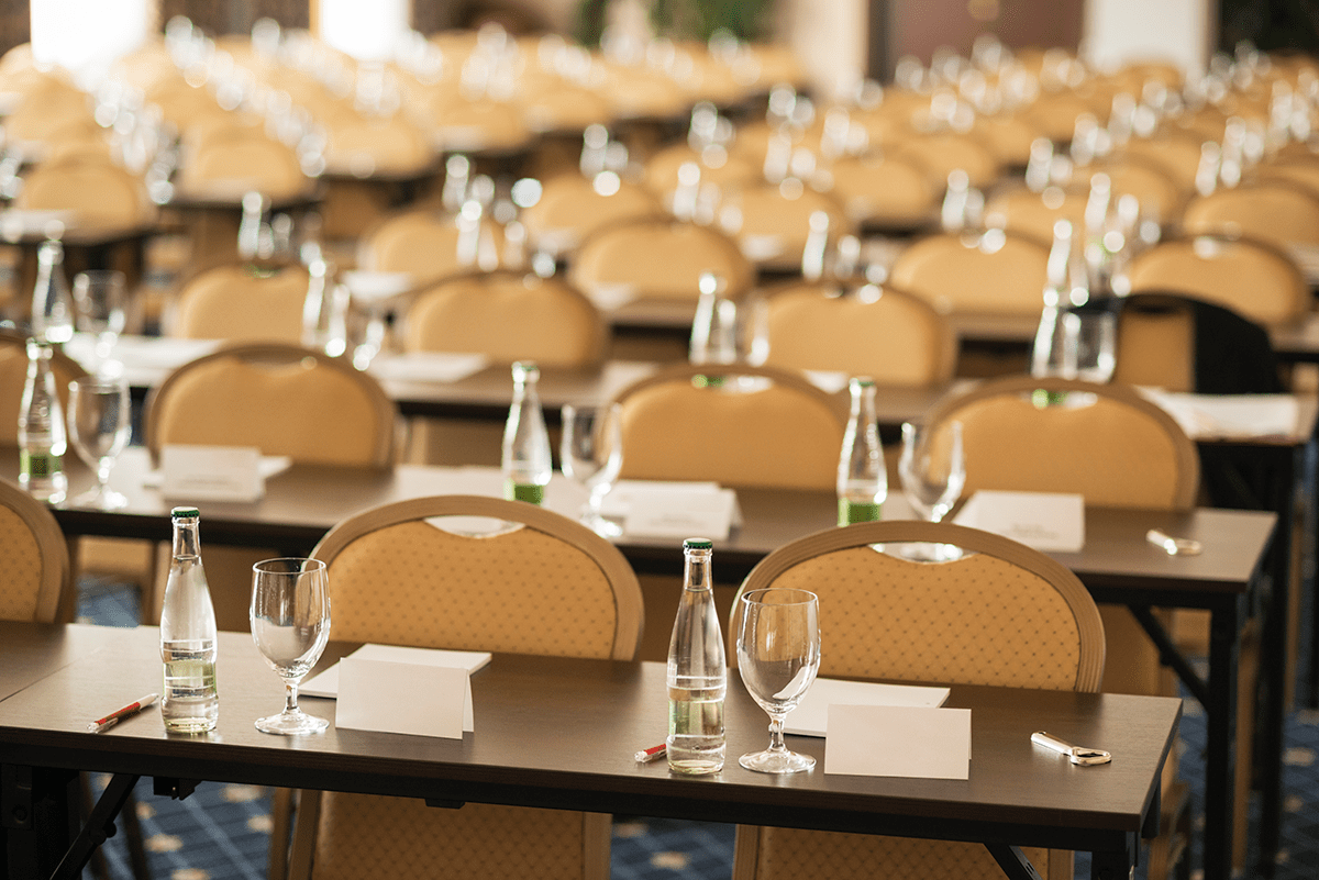 Corporate Meeting Table Setup Dion Events