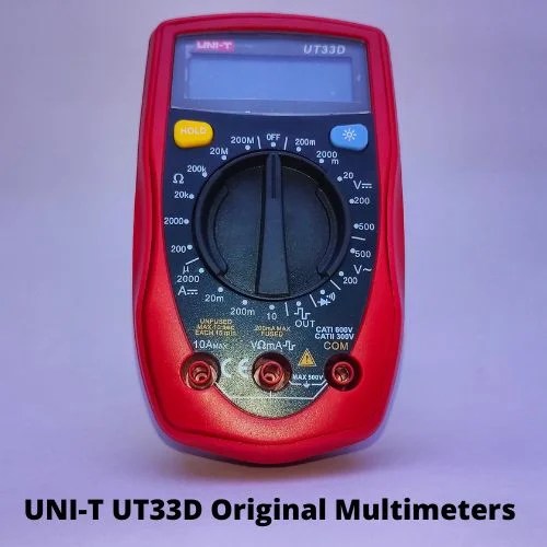 UNIT UT33D Original Digital Multimeter Dip Electronics LAB Shop