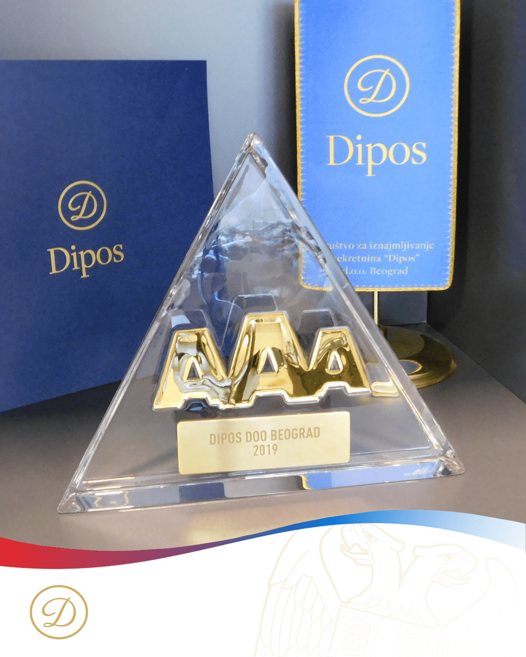 BISNODE congratulates Dipos Dipos Gold cetificate