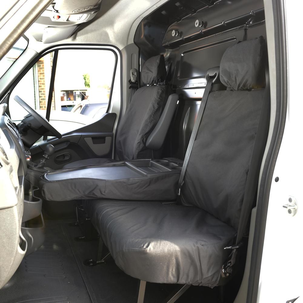 RENAULT MASTER 2010 2023 HEAVY DUTY SEAT COVERS 1 Pc Bench Direct Auto Parts
