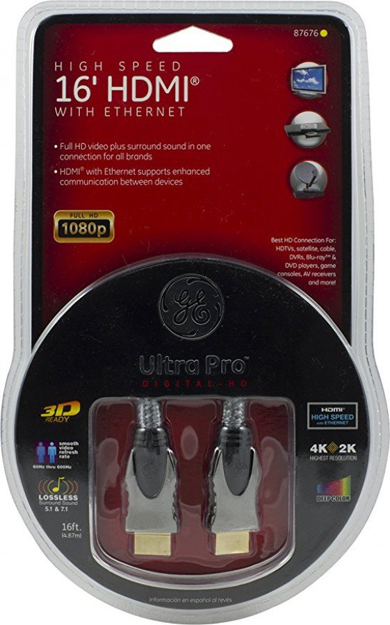 GE 16" HDMI Cable Cell Phone Repair & Computer Repair in Hamilton, On