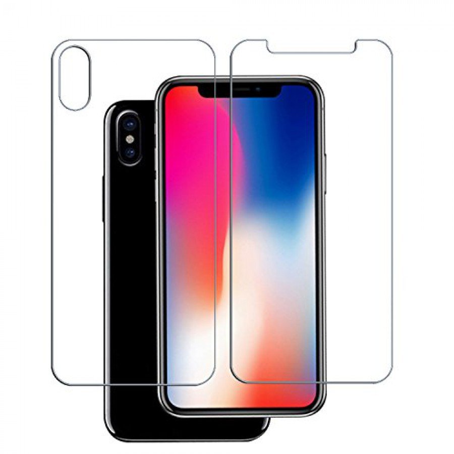 iPhone X Tempered Glass Front & Back Cell Phone Repair & Computer