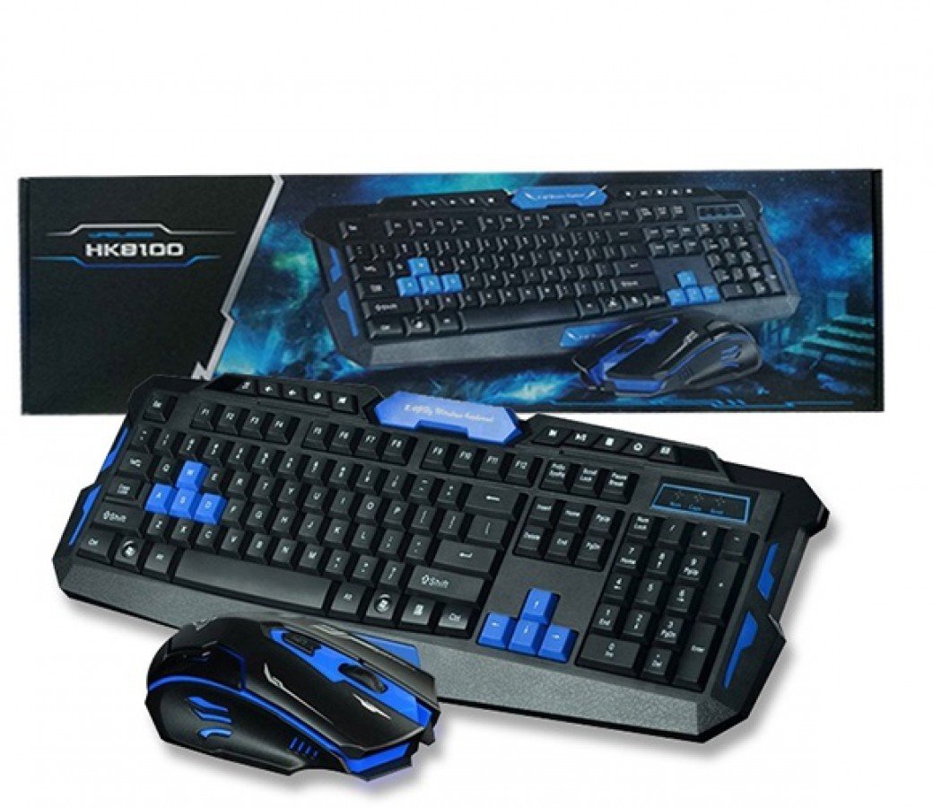 Multimedia HK8100 2.4GHz Wireless Keyboard & Mouse Combo Cell Phone