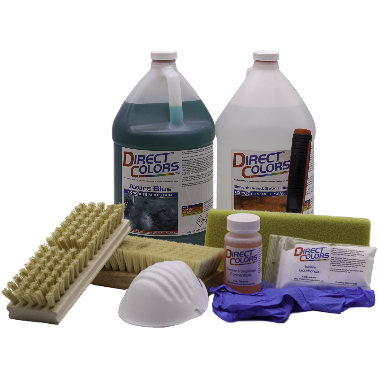 DIY Concrete Acid Stain Kit