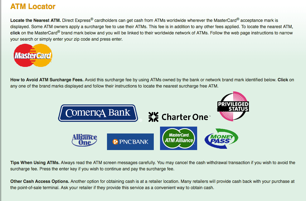 directexpressdebitcardfacts Direct Express Card Help