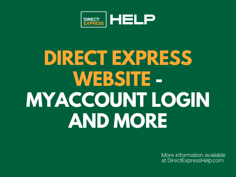 Direct Express site Myaccount Login and more Direct Express Card Help