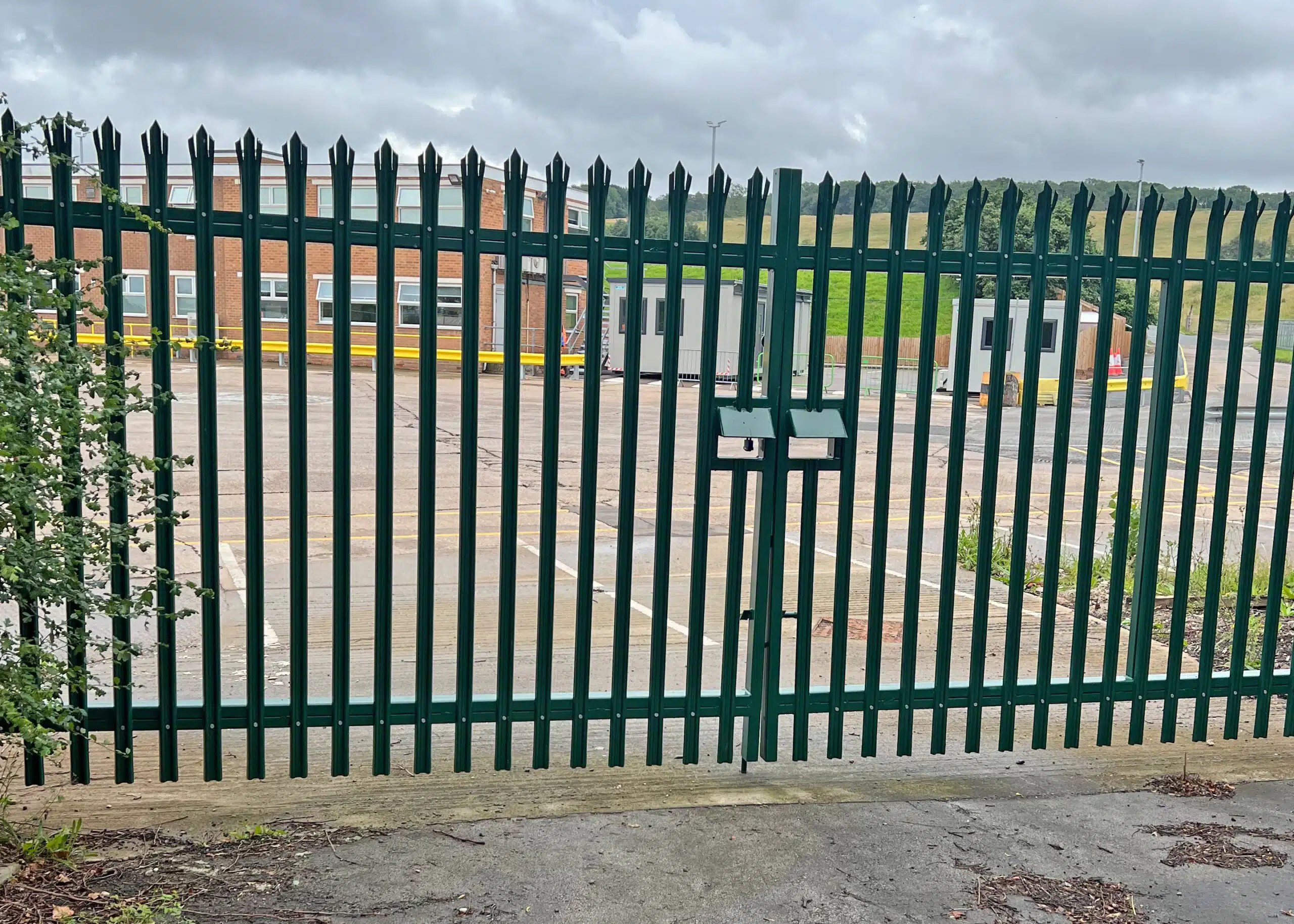 Steel Palisade Security Fencing Direct Fencing & Contracting