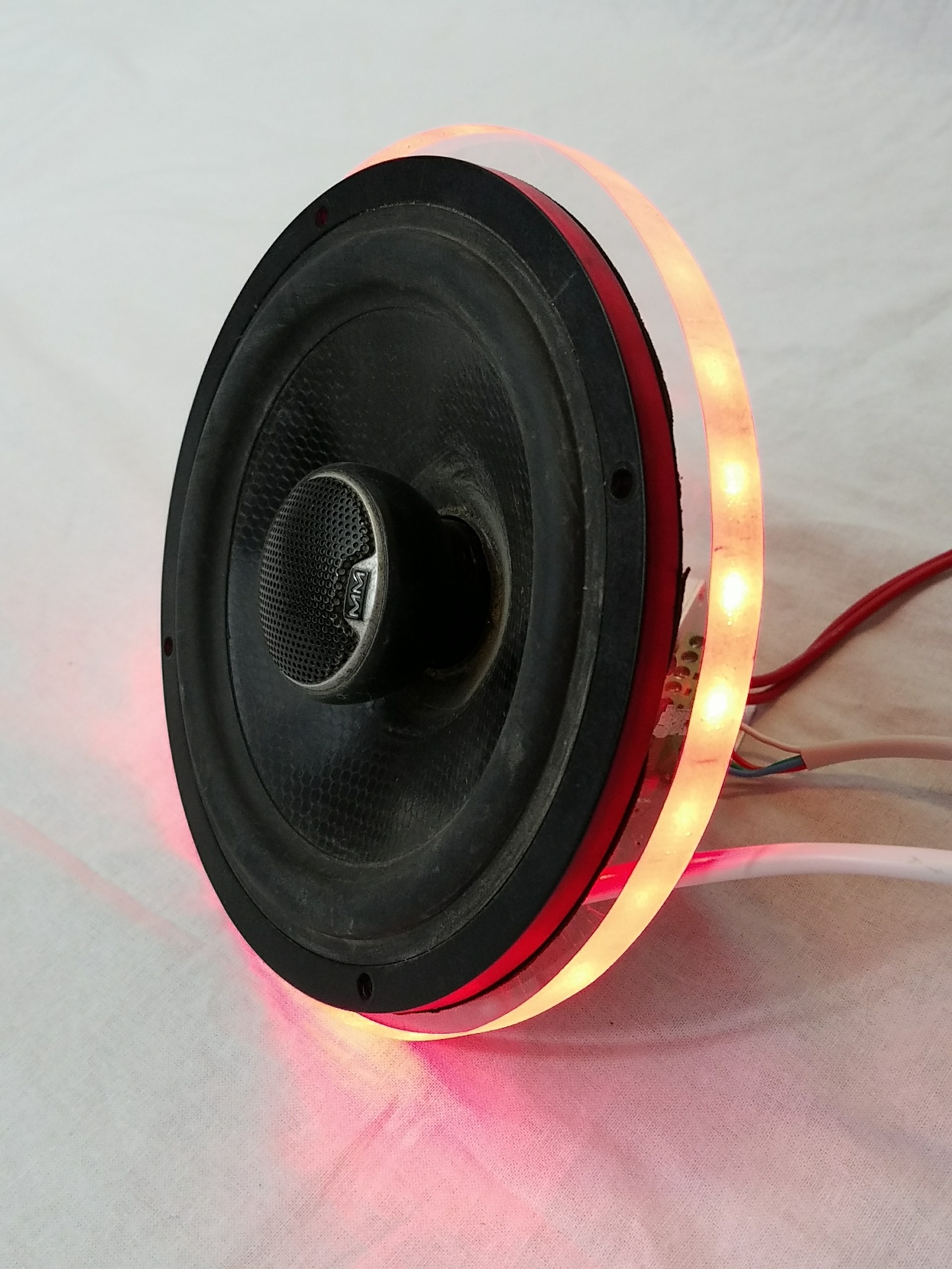 RGB LED SPEAKER RINGS WATERPROOF 6.5" 8" 6X9" 10" 12" 15" Direct Igniter