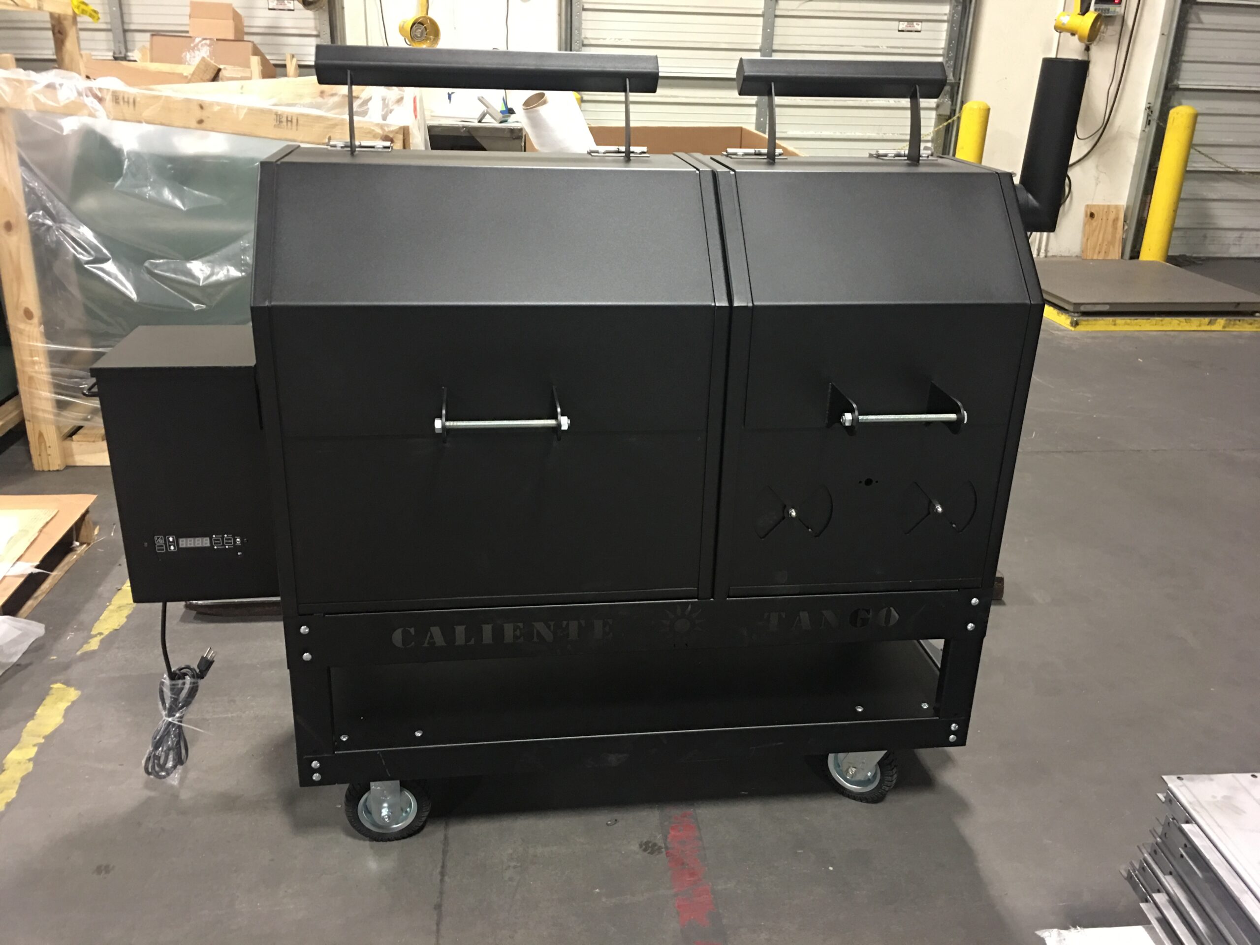 18″ Pellet Hopper Assembly Kit with Vertical Controller Direct Igniter