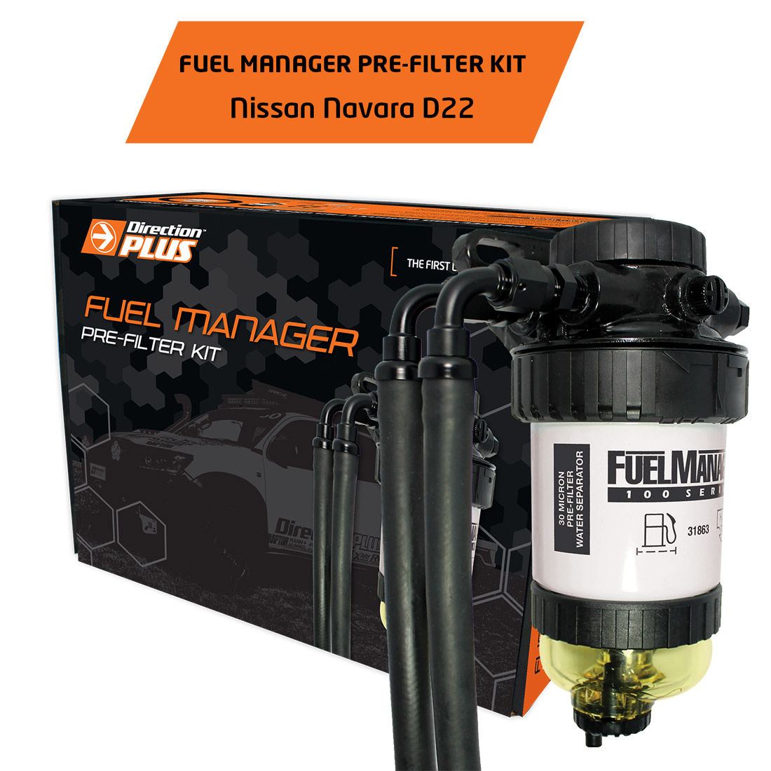 Fuel Manager PreFilter Kit NISSAN NAVARA D22 (FM617DPK)