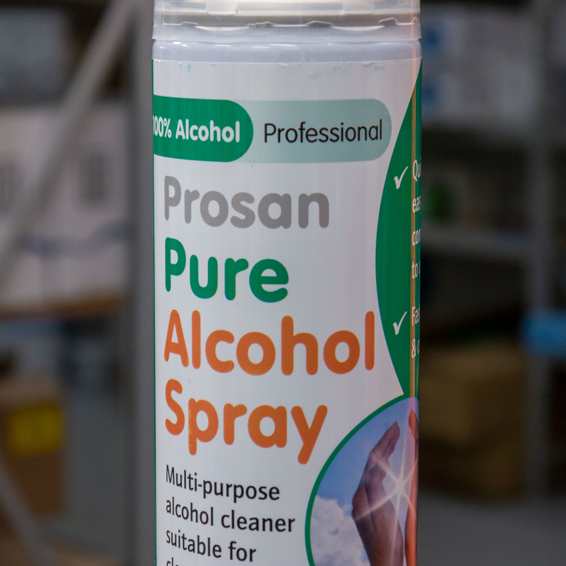 IPA Prosan Pure Alcohol Spray 100 Isopropanol / Isopropyl Surface