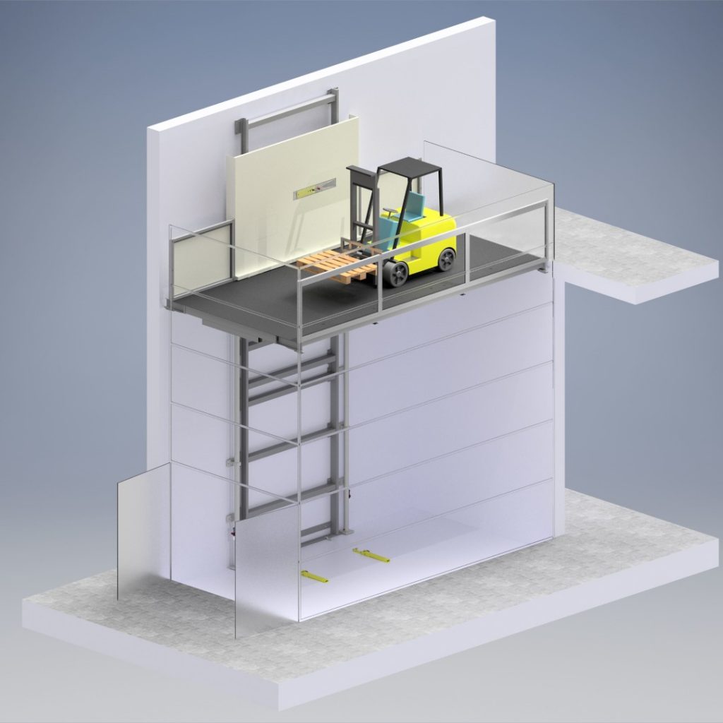Hydraulic Goods Lifts for Transport of Goods Up to 5000kg