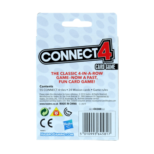 Buy Connect 4 Classic Card Game Directmarts
