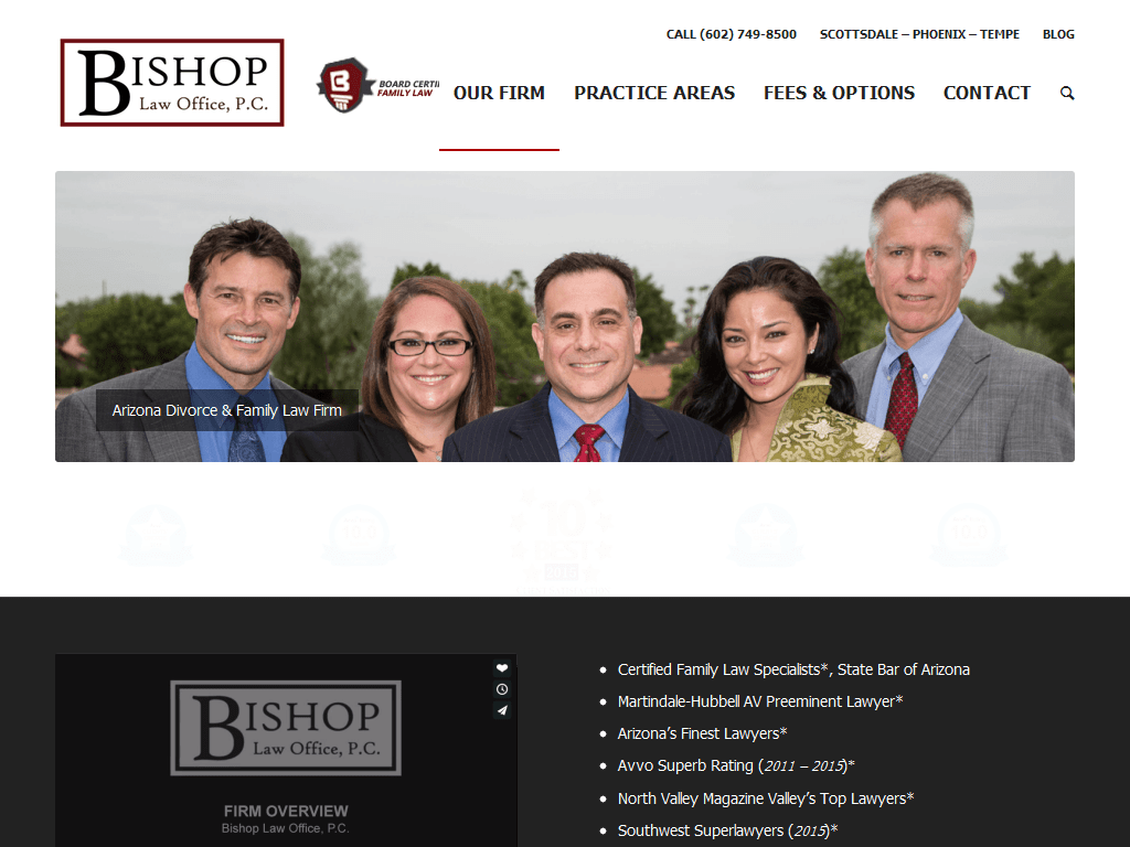 Phoenix Family Law Attorney Web Directory