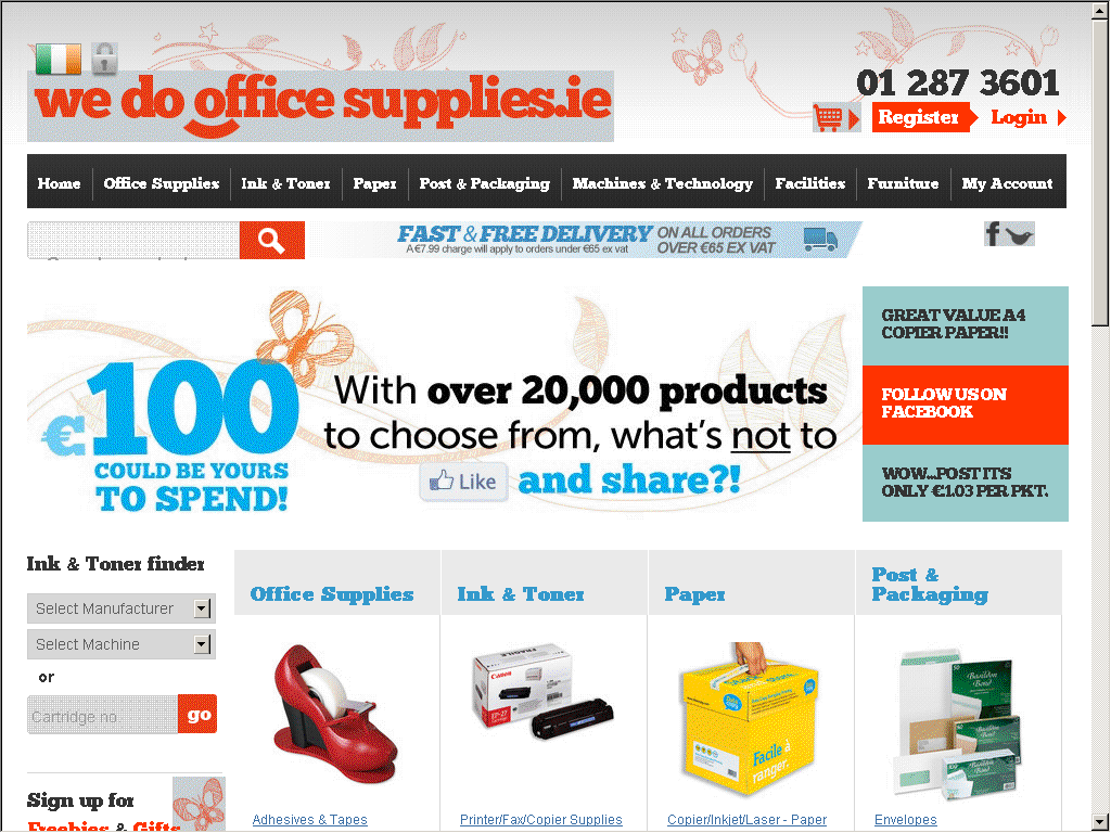 Office supplies Ireland WeDoOfficeSupplies.ie  Directory