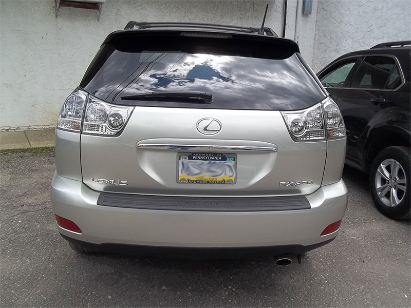 Lexus RX 330 Rear Damage Repair | Direct Paint and Collision