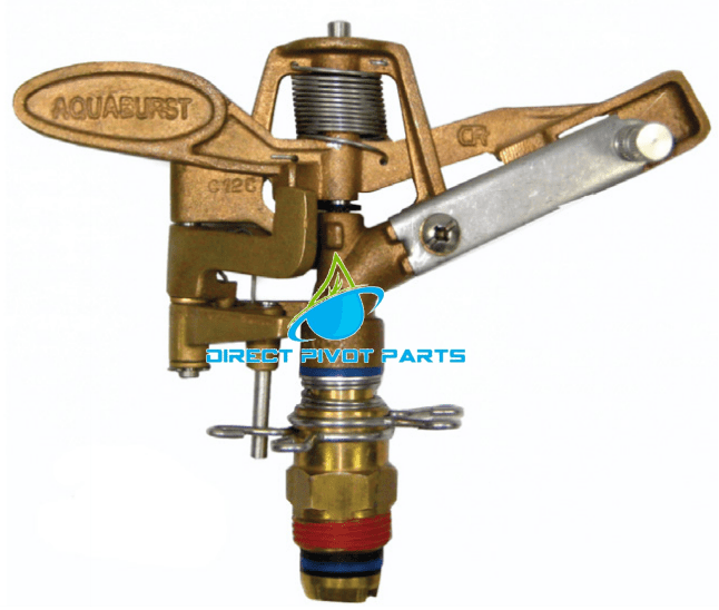 Aqua Burst 3/4" Adjustable Brass Impact Sprinkler