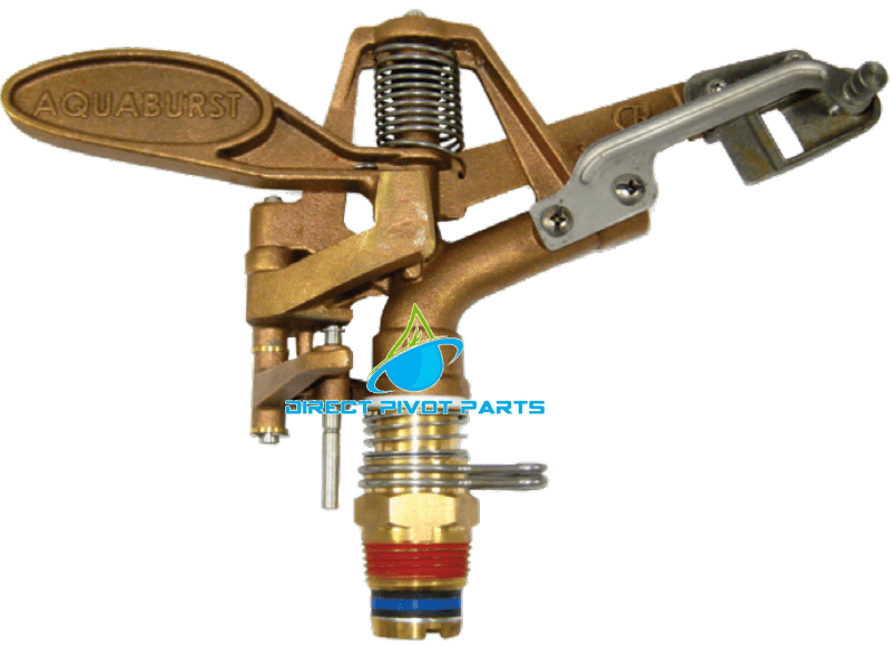 Aqua Burst 1" Adjustable Brass Impact Sprinkler (Choose Circle)