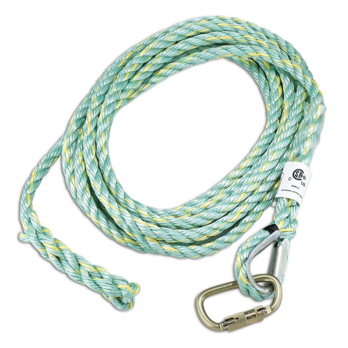 CoPolymer Lifeline Rope 5/8" x 50 Foot Direct Safety Solutions