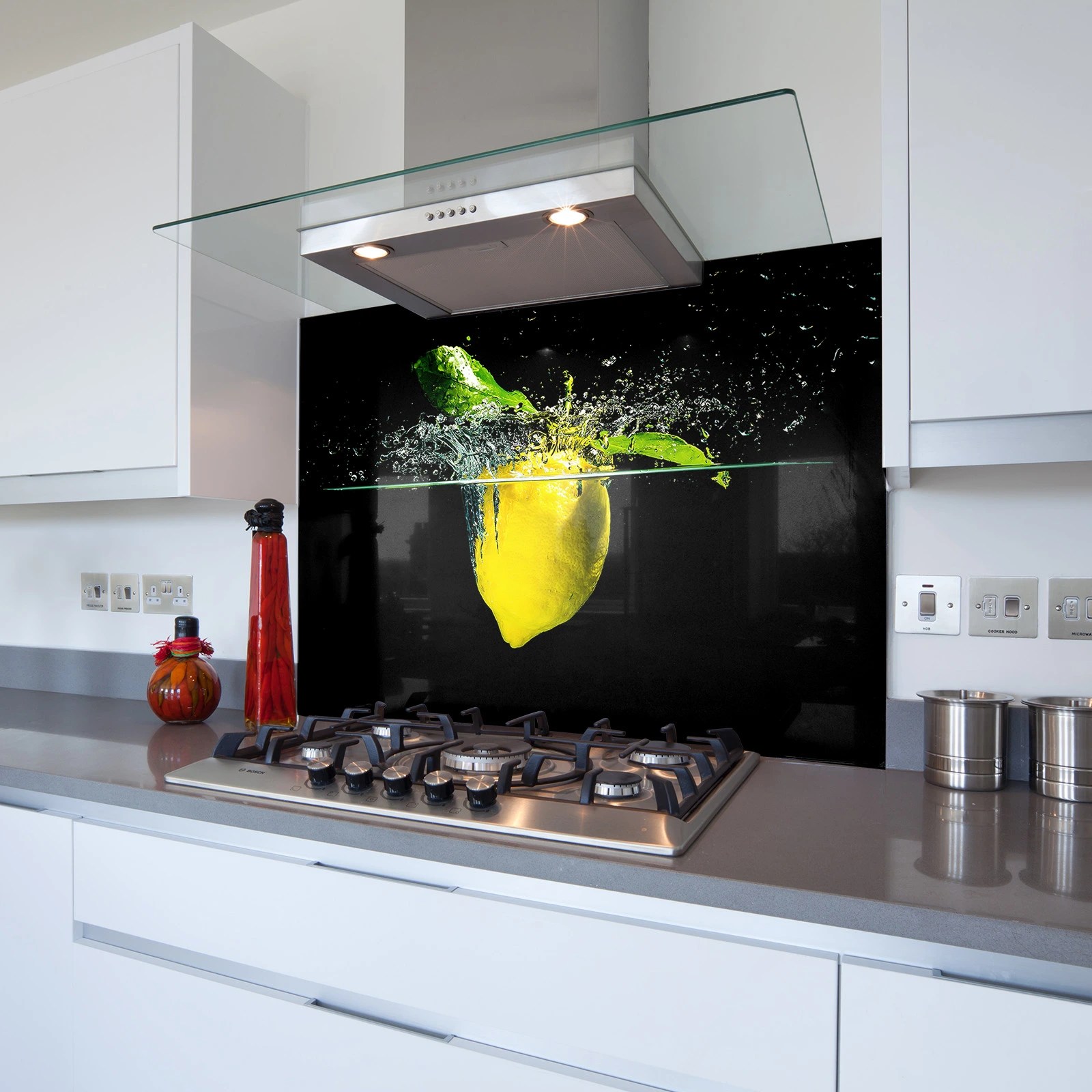 Utilise Glass Splashbacks Outside The Kitchen
