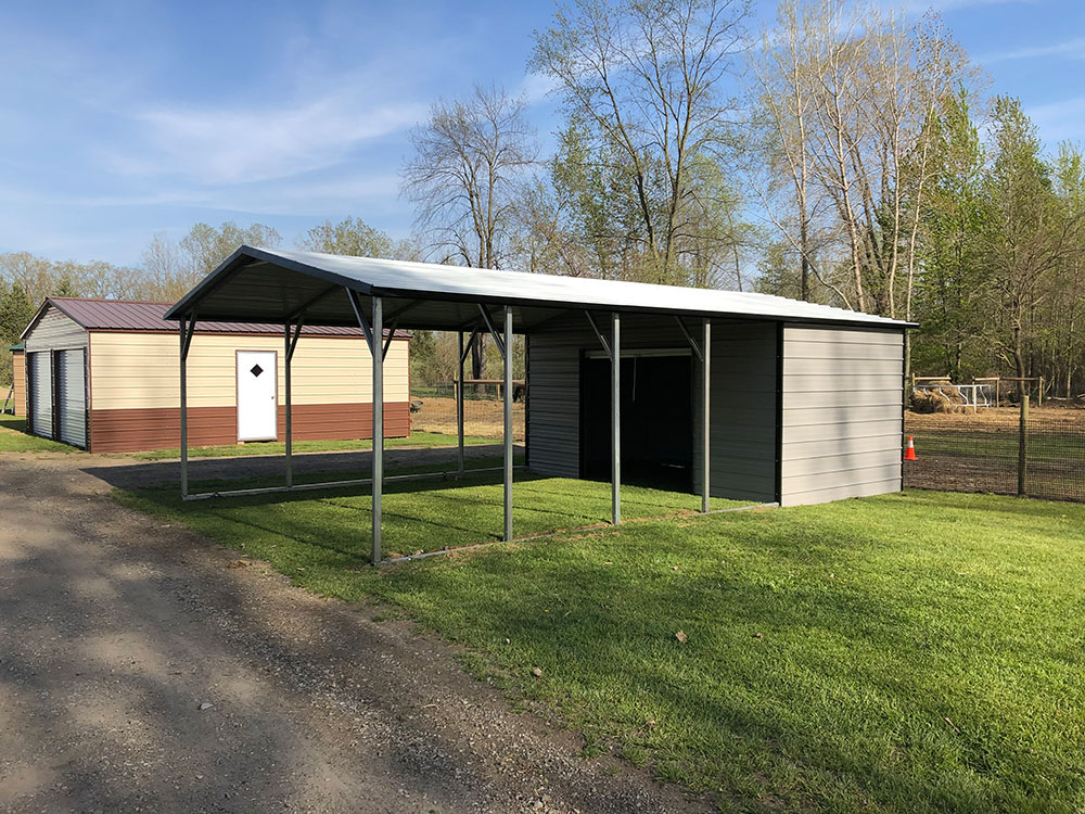 Direct Structures, Inc. Steel Carports, Garages, Barns, Sheds and more!