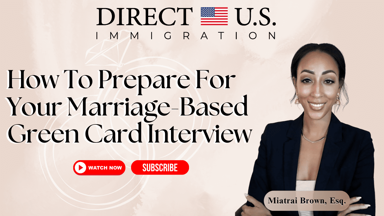 How To Prepare For Your MarriageBased Green Card
