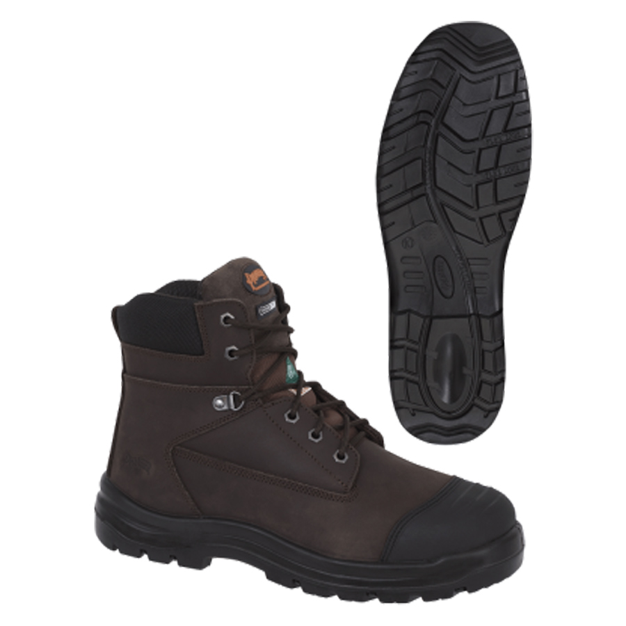 black leather work sneakers