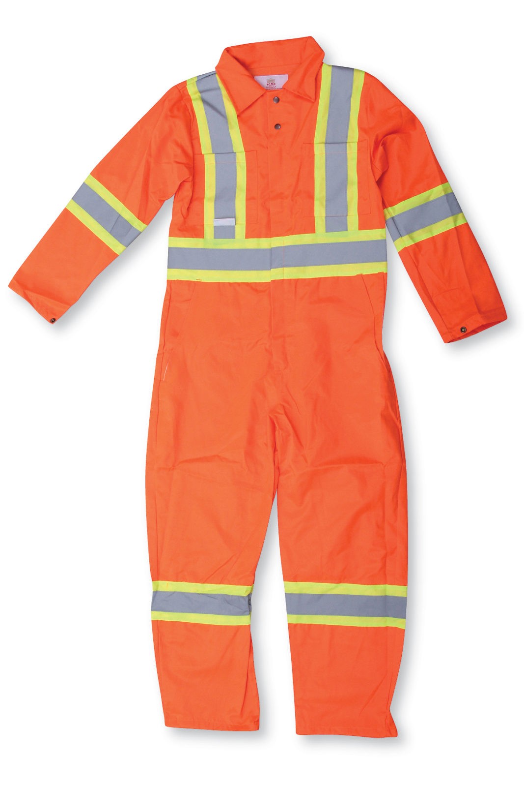 Hi Vis Orange Traffic Safety Coverall Direct Workwear