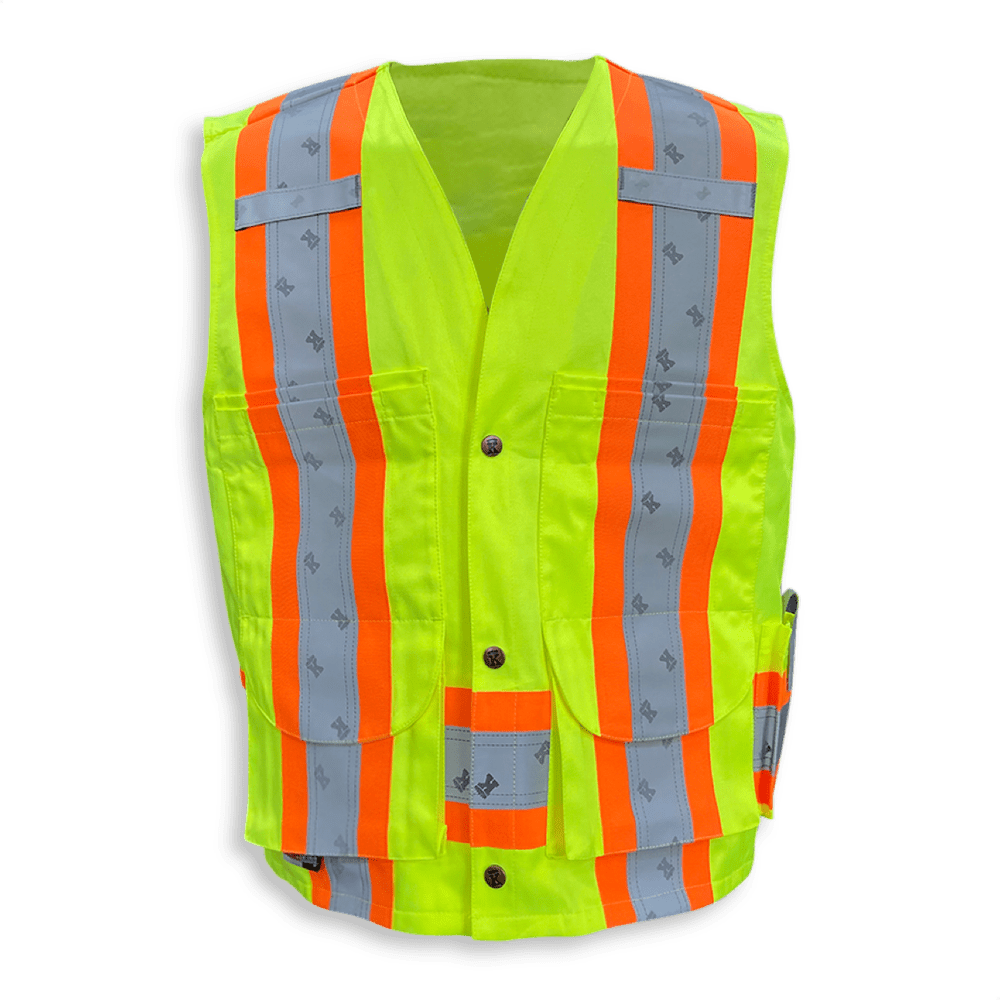 100 Cotton Supervisor Hi Viz Vest Direct Workwear