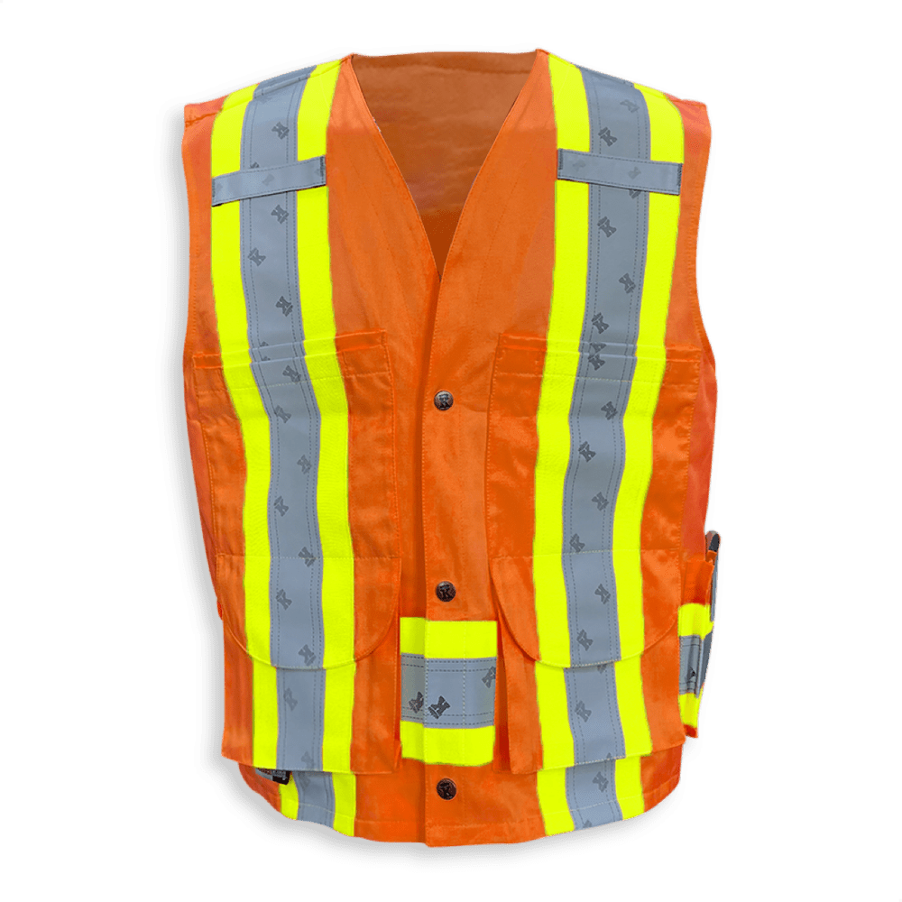 100 Cotton Supervisor Hi Viz Vest Direct Workwear