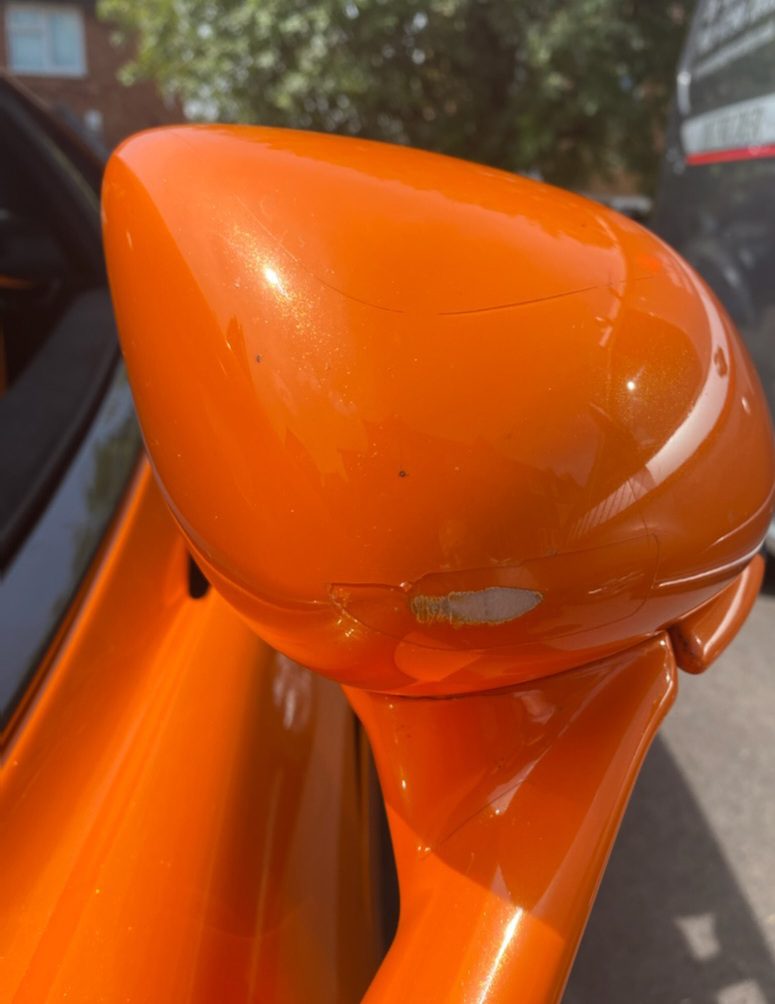 McLaren Mirror Repair Scuff Repairs To Your Car In Leicester Dire Scrapes