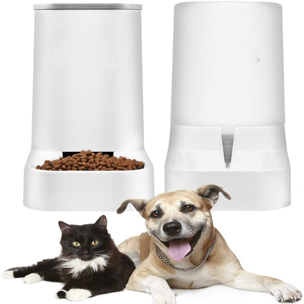 KivPet Pet Cat Dog Food Water Dispenser