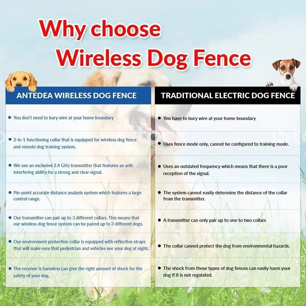 KivPet Portable Wireless Dog Fence
