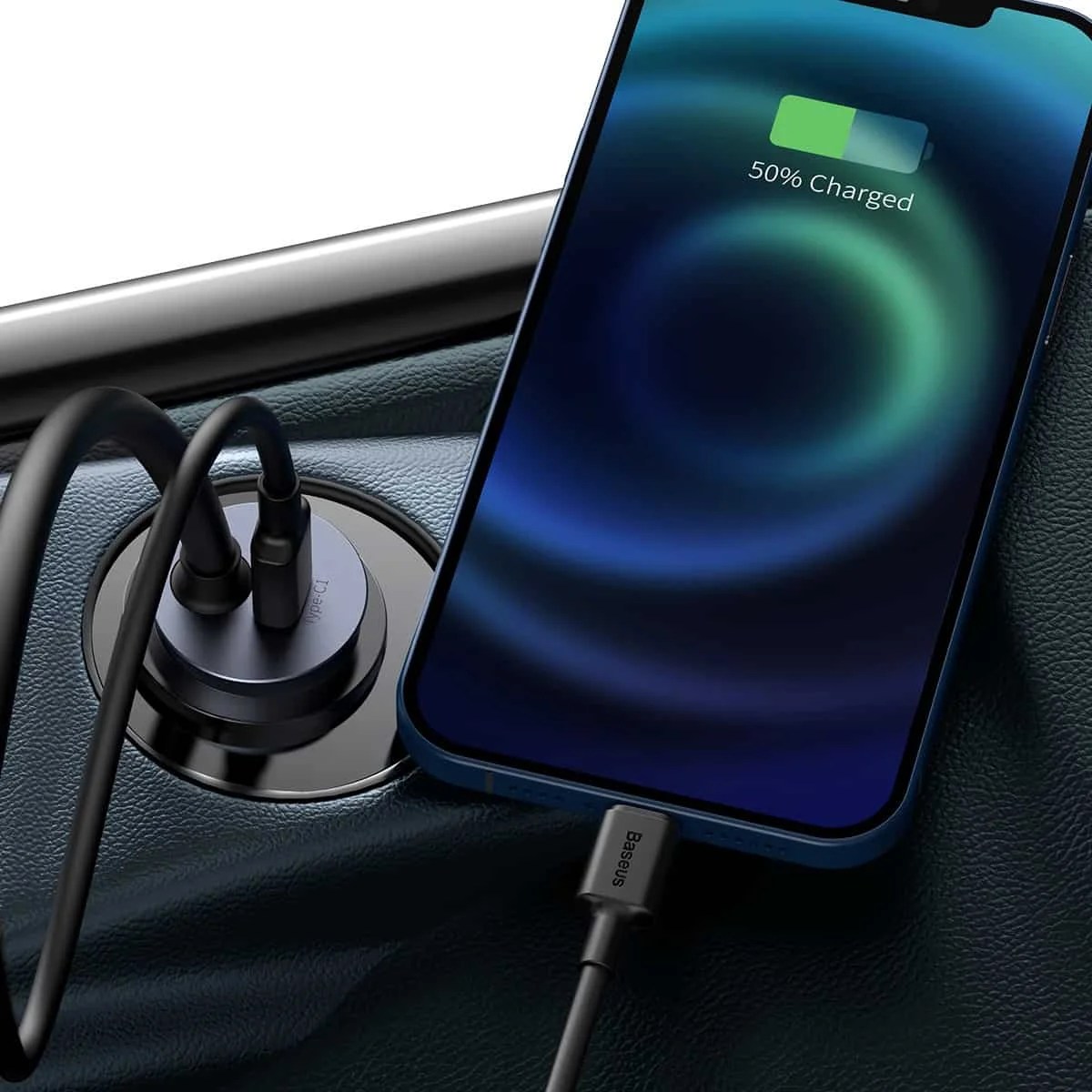 Baseus Share Together PPS multiport Fast car charger extension cord