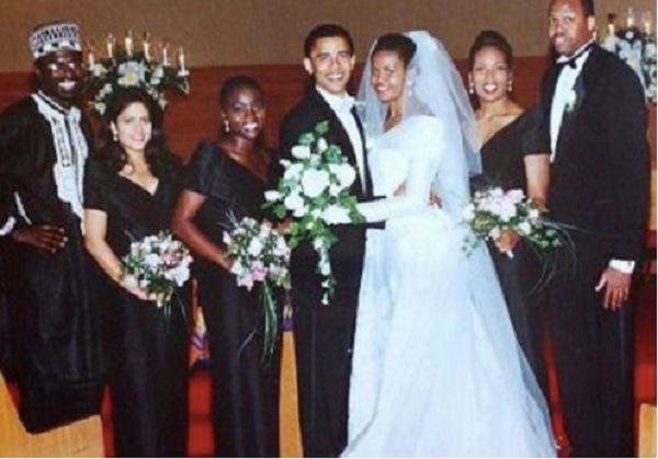 I pronounce you POTUS and first lady. History of Sorts