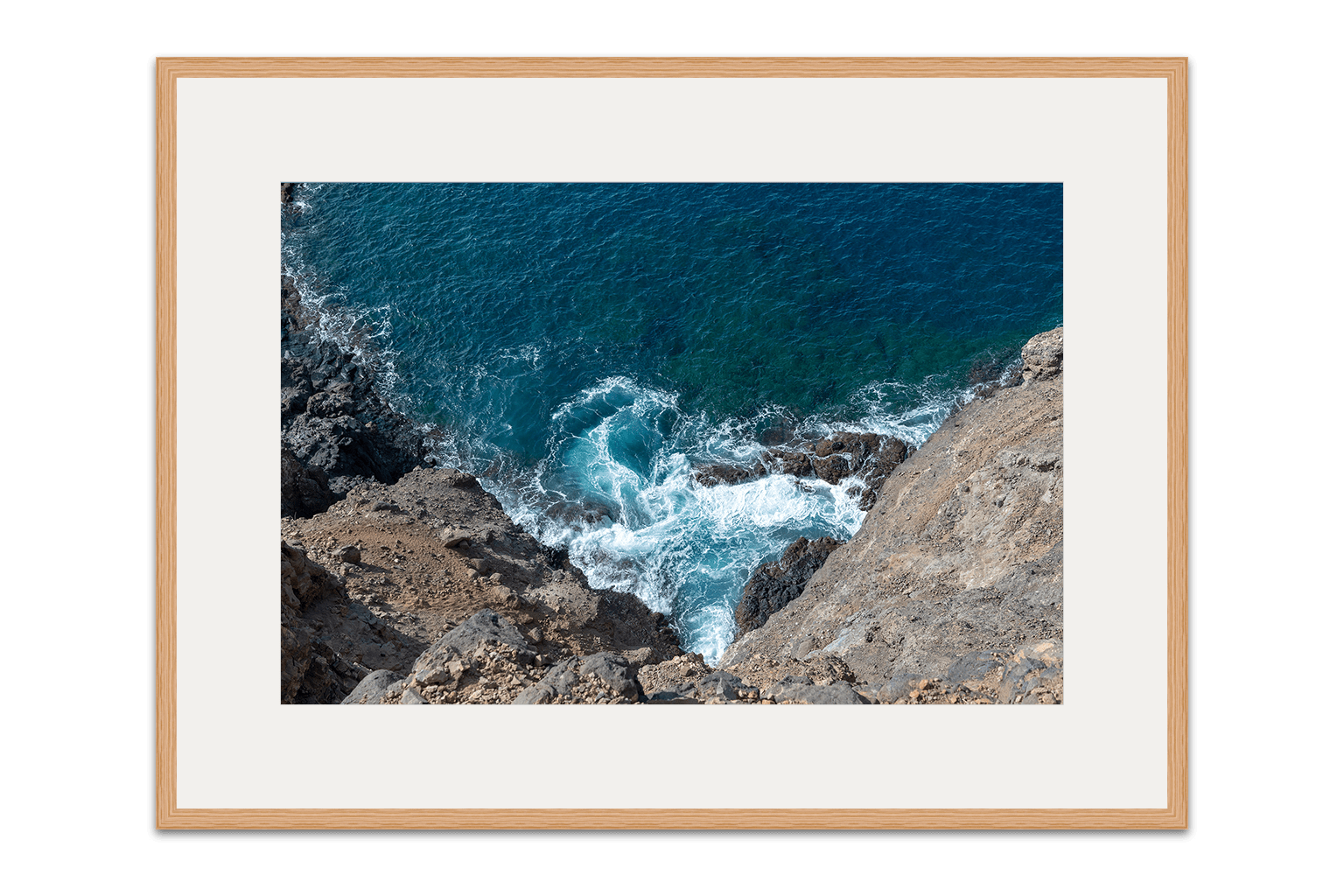 Deep Blue framed dirksn