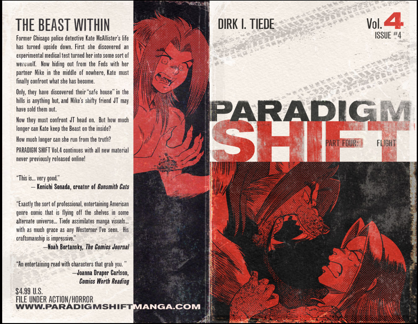 Paradigm Shift Vol. 4 is coming! Dirk I. Tiede Comics & Illustration