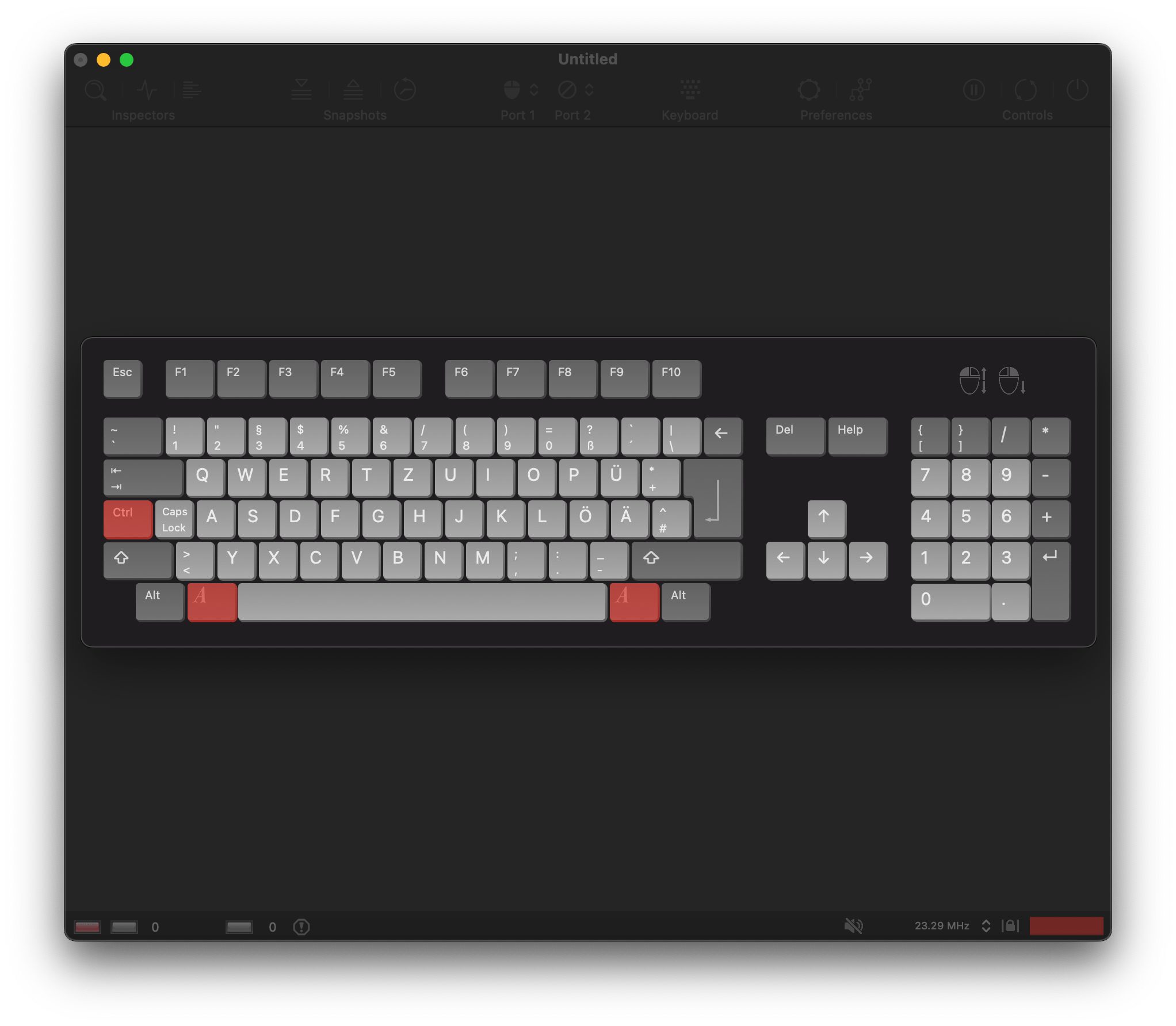 Exploring the User Interface — vAmiga 2.4