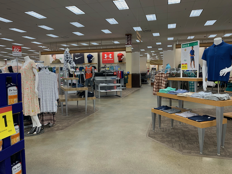 Fred Meyer fulfilling our quest to find the largest grocery store. In