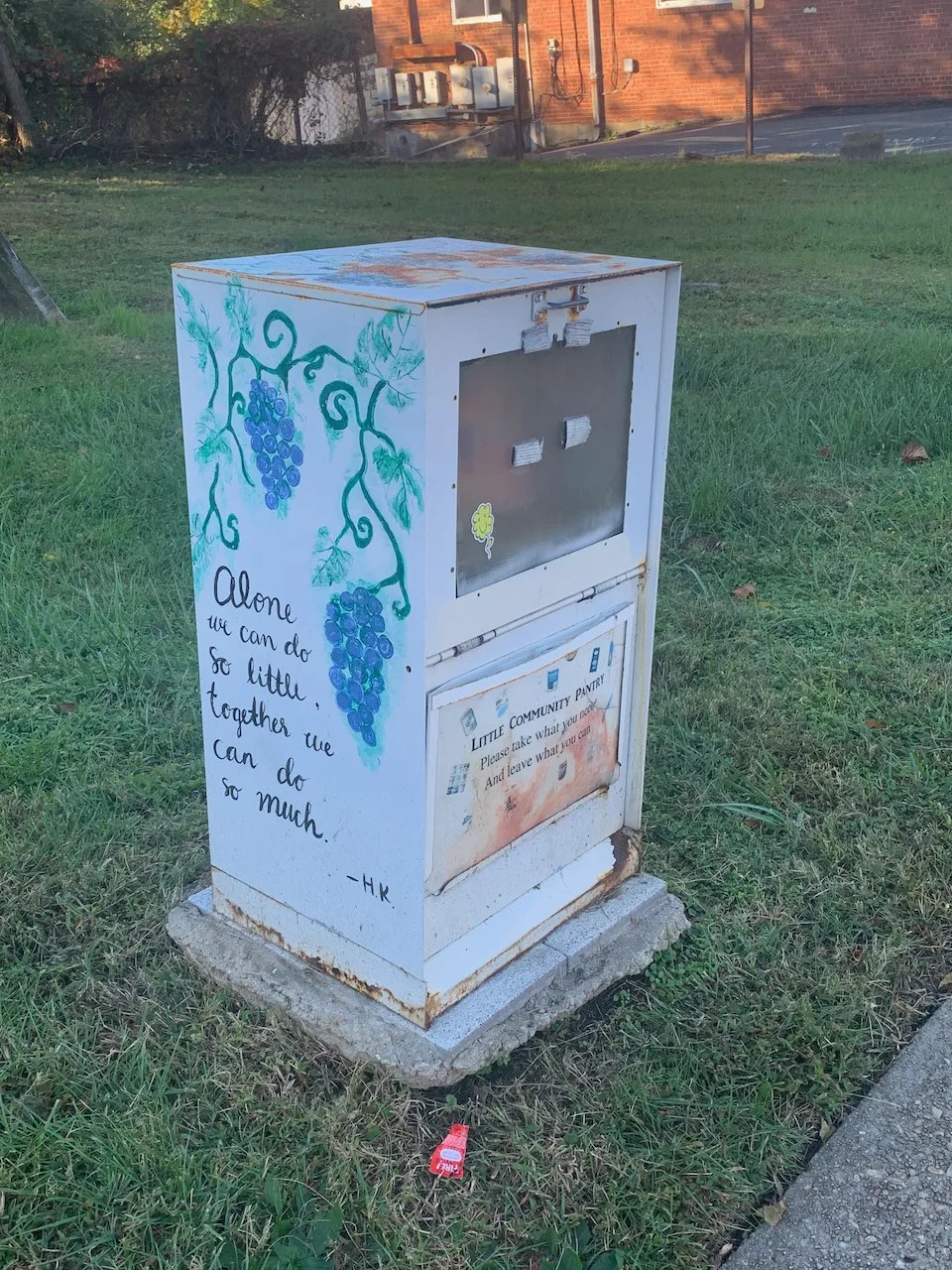 Newspaper vending machines repurposed a Fourth Estate sale that goes